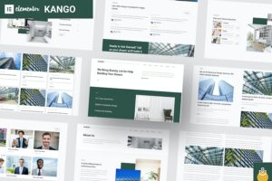 Kango - Architecture Elementor Template Kits