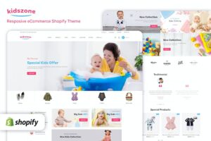 KidsZone - Kids & Children Fashion Shopify Store
