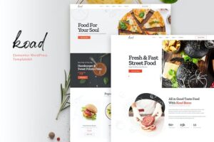 Koad - Restaurant & Bistro Elementor Template Kit