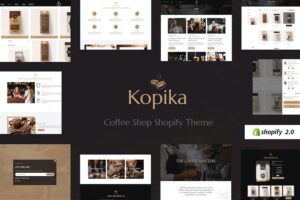 Kopiko - Cafe Bakery & Coffee Shop Shopify Theme
