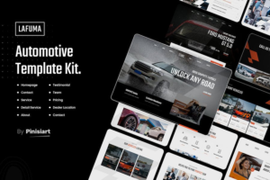 Lafuma - Car Rental & Auto Dealer Elementor Template Kit