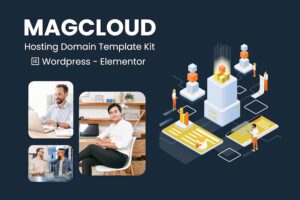 Magcloud - Hosting Domain Elementor Template Kit