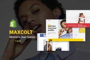 MAXCOLT - Minimal & Clean Fashion Shopify Theme