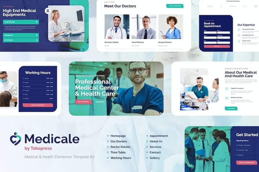Medicale - Pharmacy & Medical Elementor Template Kit