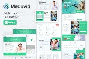 Meduvid - Medical & Dental Clinic Elementor Template Kit