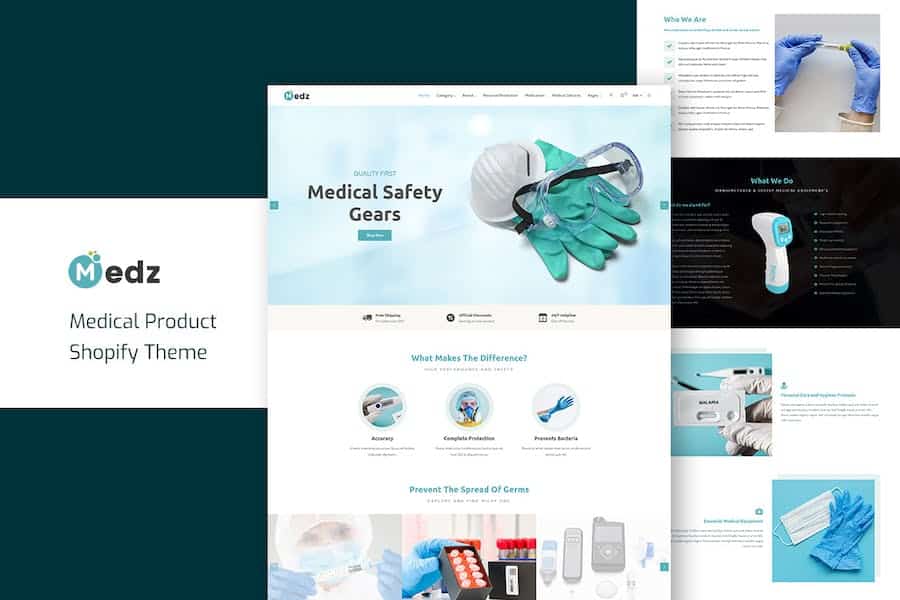 Medz - Medical Products Shopify Theme