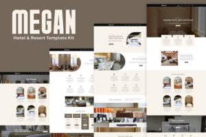 Megan - Hotel Booking Template Kit