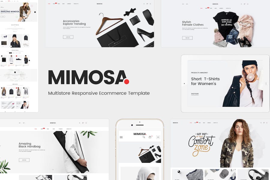 Mimosa - Responsive Fashion Magento 2 Theme