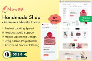 New99 - Handmade Shop eCommerce Shopify Theme