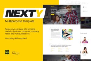 Nexty - Multipurpose Portfolio / Agency Template