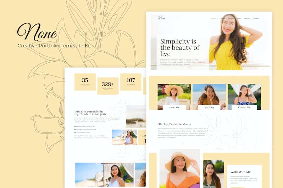 None - Stylish Fashion Elementor Template Kit