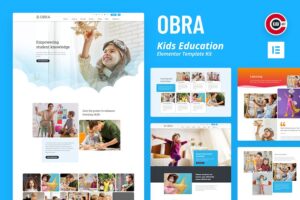 Obra - Kids Education & School Template Kit