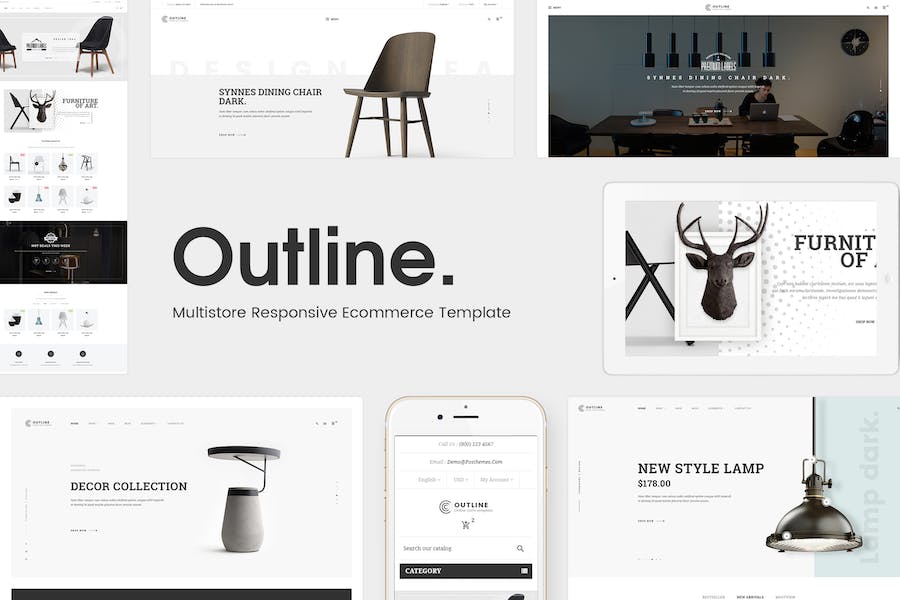 Outline - Responsive Furniture Magento Theme