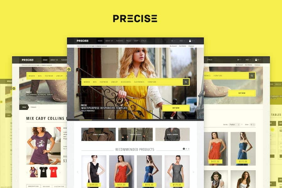 Precise — Multipurpose Responsive Magento Theme