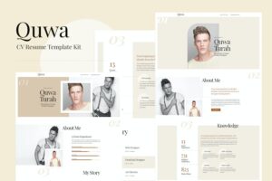 Quwa - CV Resume Template Kit