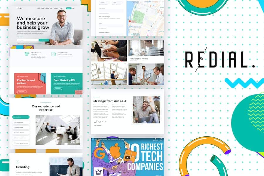 Redial - Corporate & Business Elementor Template Kit