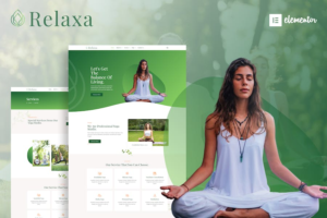 Relaxa - Yoga Teacher & Studio Elementor Template Kit