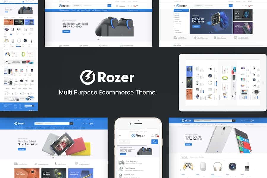 Rozer - Digital Responsive OpenCart Theme