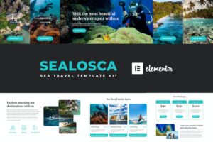 Sealosca - Sea Adventure Travel Template Kit