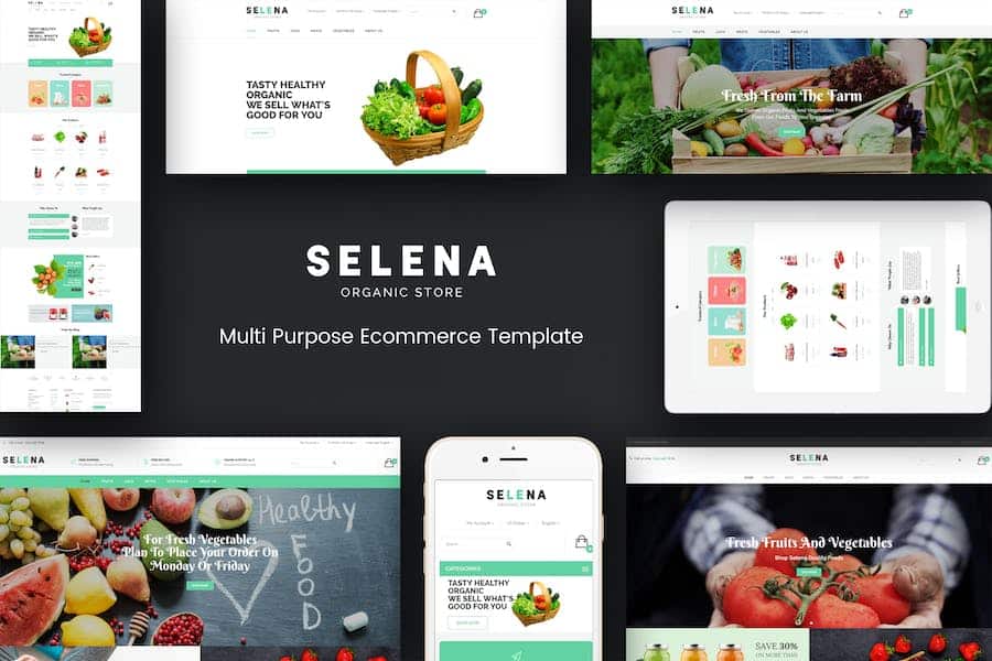 Selena - Organic Responsive Magento Theme