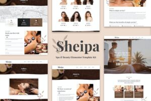 Sheipa - Spa & Beauty Elementor Template Kit