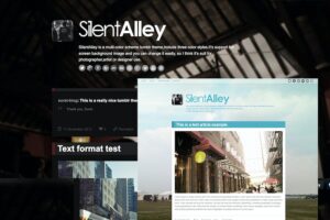 Silent Alley - Responsive Multi-Color Tumblr Theme