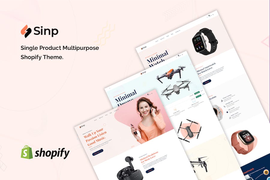 Sinp - Single Product Multipurpose Shopify Theme