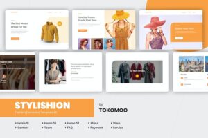 Stylishion - Fashion Store Elementor Template Kit
