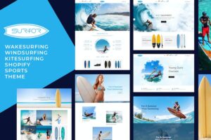 Surfor - Windsurfing Sports Shopify Theme