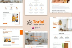 Torial - Interior Design Elementor Template Kit