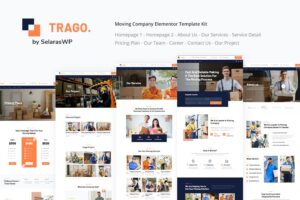 Trago - Movers & Packers Service Elementor Template Kit