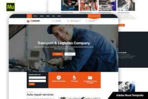 Trangini - Car Repair Muse Template