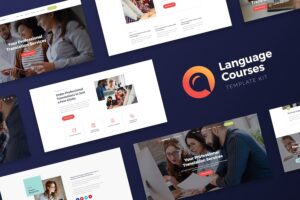 Translang -  Language Courses & Translation Services Elementor Template Kit