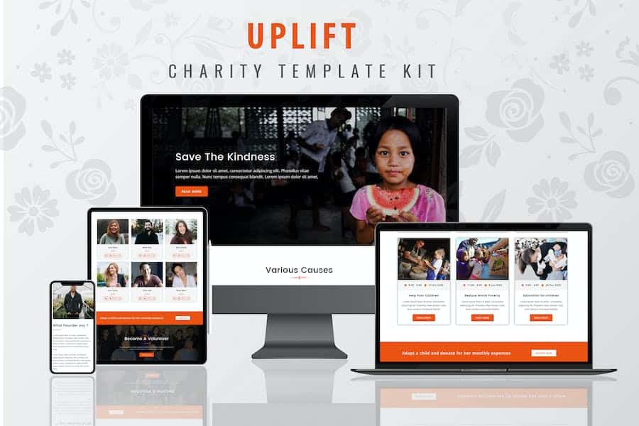 Uplift - Charity Template Kit