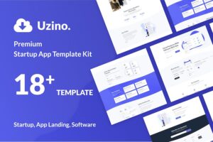 Uzino - Startup App Elementor Template Kit