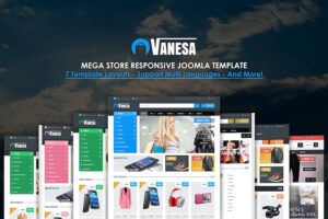 Vanesa - Mega Store Responsive Joomla Template