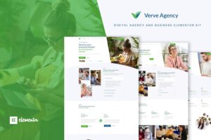 Verve - Creative & Business Elementor Template Kit