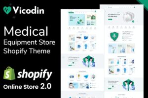 Vicodin - Medical Equipment Store Shopify Theme