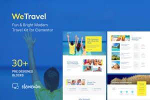 WeTravel - Travel and Tourism Template Kit