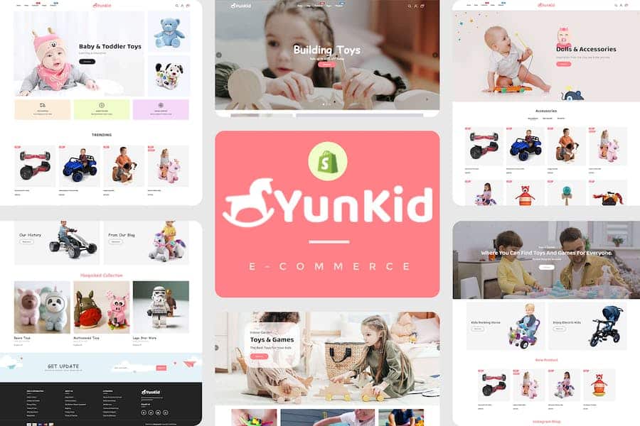Yunkid - Kids Toys Store Responsive Shopify Theme