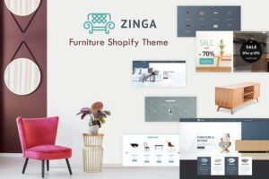 Zinga - Furniture Shopify Theme